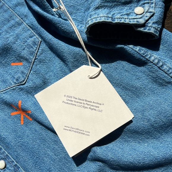 MOTHER DENIM x Bowie button up shirt - Picture 4 of 5